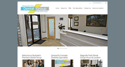 Desktop Screenshot of magnoliaparkdentalgroup.com